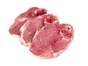 Salt lammelår i skiver - 1 Kg.