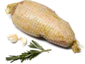 Lammestek surret og fylt m/hvitløk og persille - 1,5 Kg.
