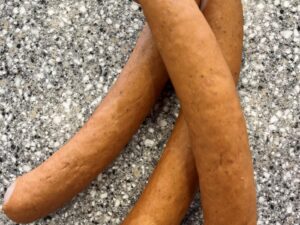 Kanadisk Bærturpølse m/tranebær og salvie 3 stk ca 360g