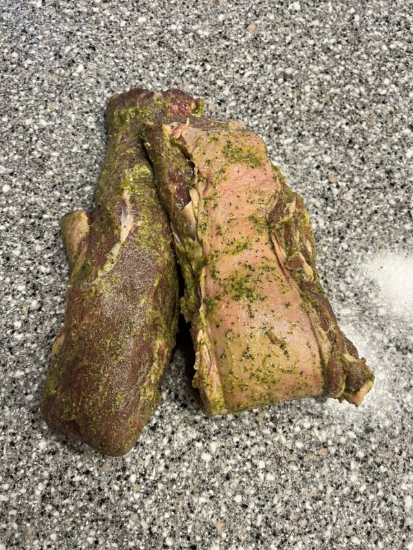 Lam ytrefilet marinert - 500 gr.